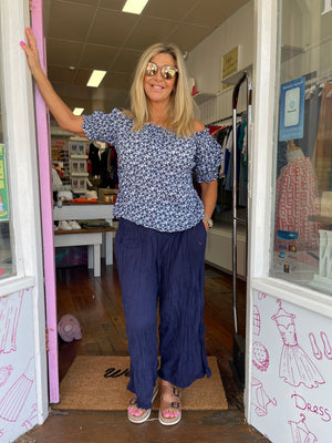 Nora Starfish Ink Top