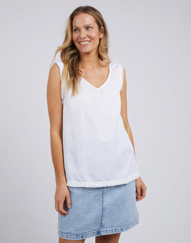Denver White Cami
