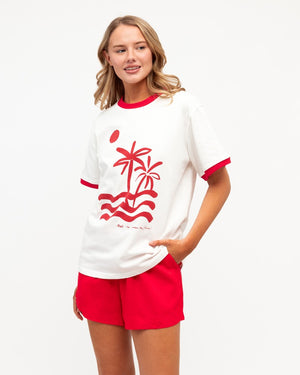 Palmy Tee Set