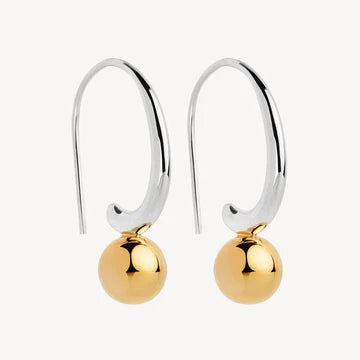 The Fern Two Tone Earrings