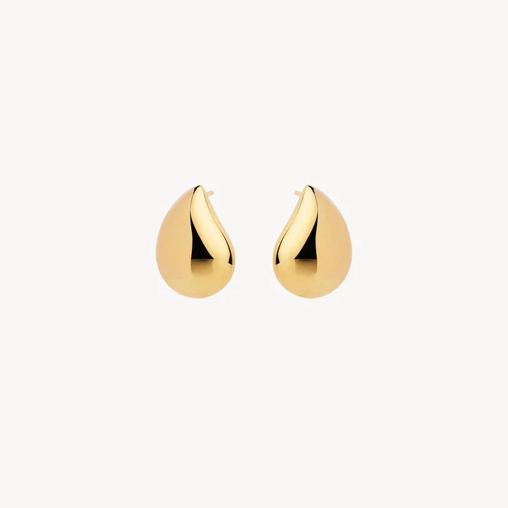 Sun Shower Gold Stud Earrings
