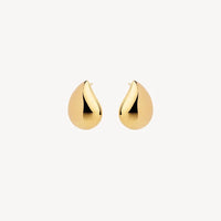 Sun Shower Gold Stud Earrings