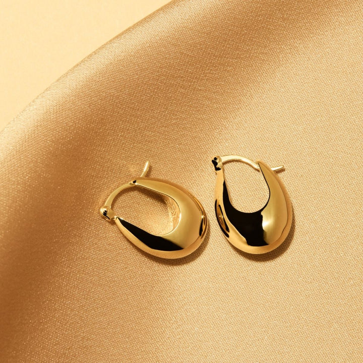 Cloudland Gold Hoop Earring