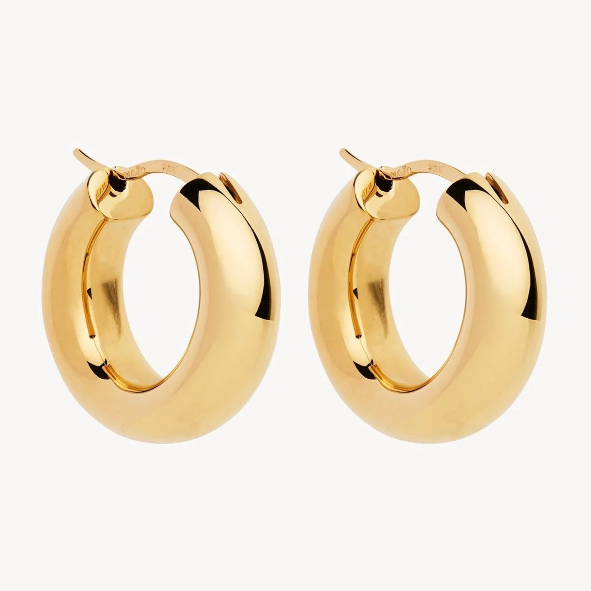 Cocoon Gold Earrings