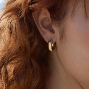 Cocoon Gold Earrings