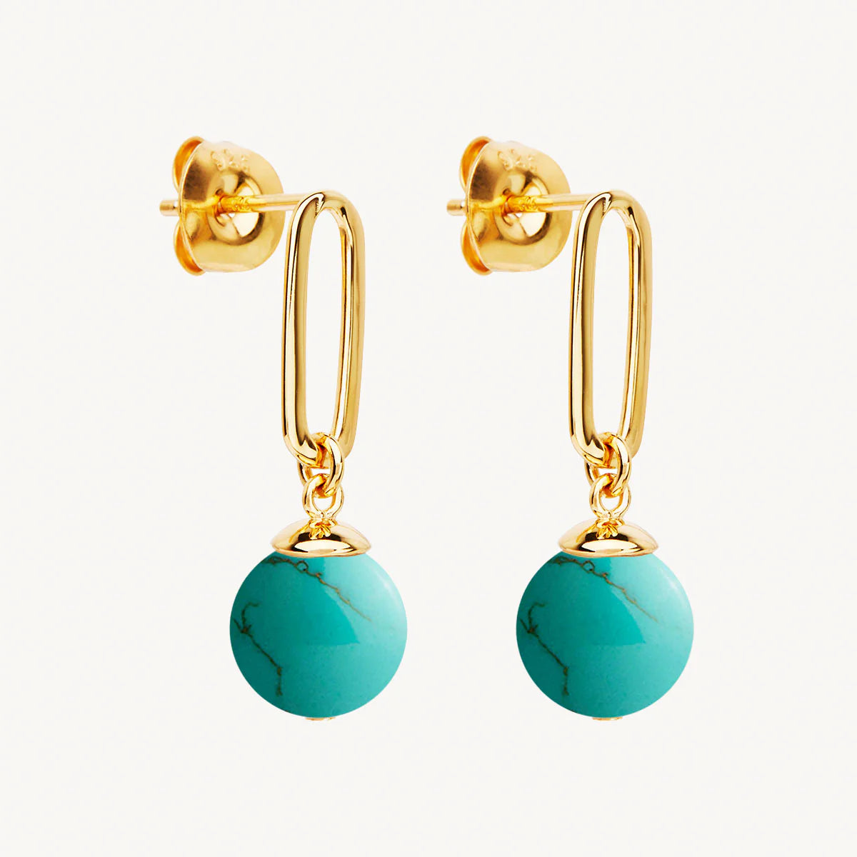 The Enchantress Turquoise Drop Earrings