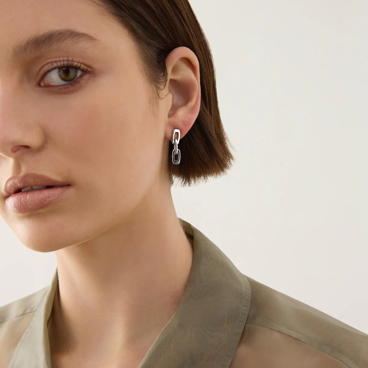 The Marchioness Silver Earrings