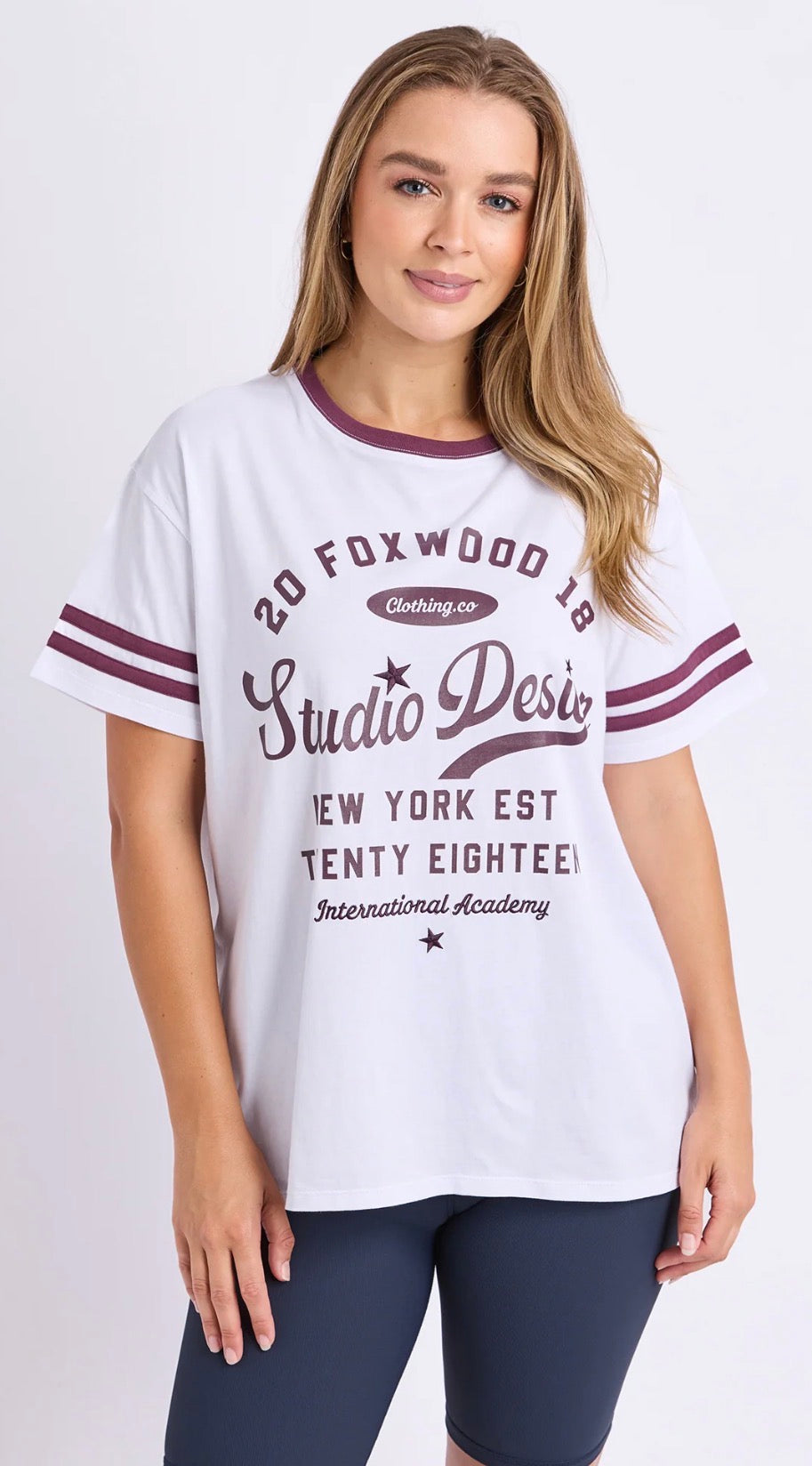 Baseline Tee White