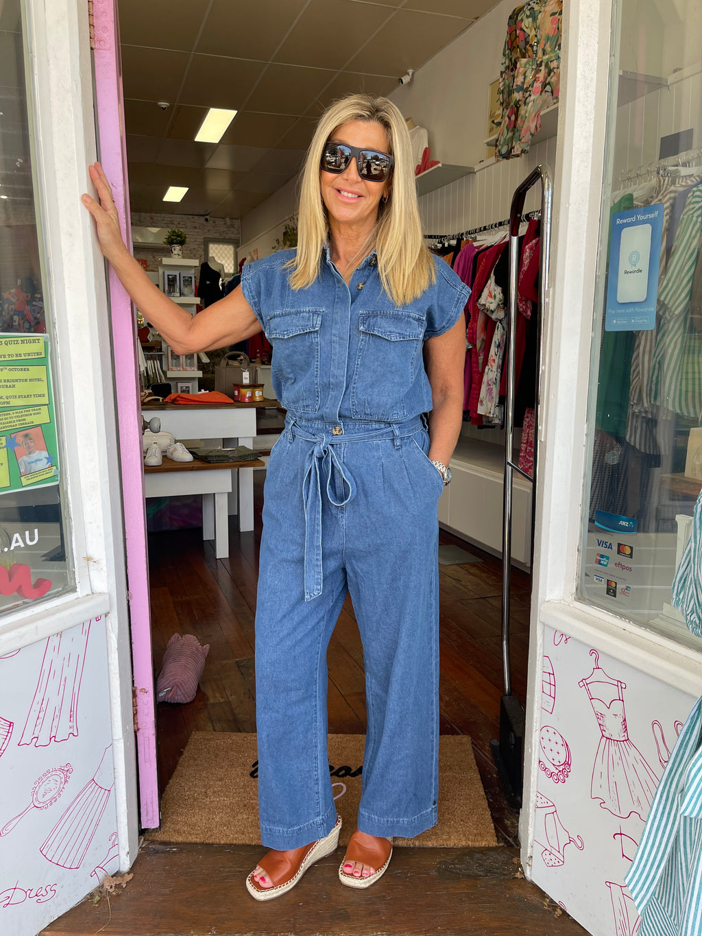 Frida Denim Jumpsuit