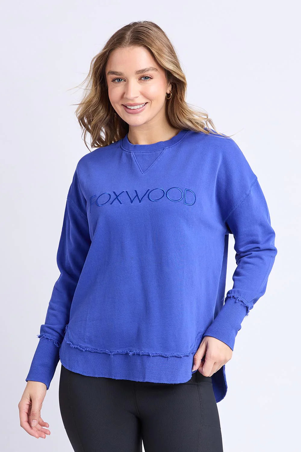 Foxwood Simplified Crew Dazzling Blue