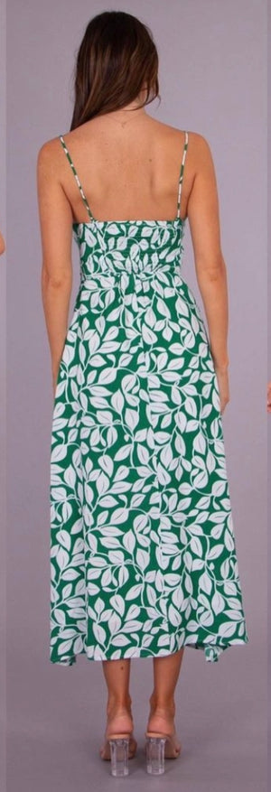 The  Vine Jade Midi Dress