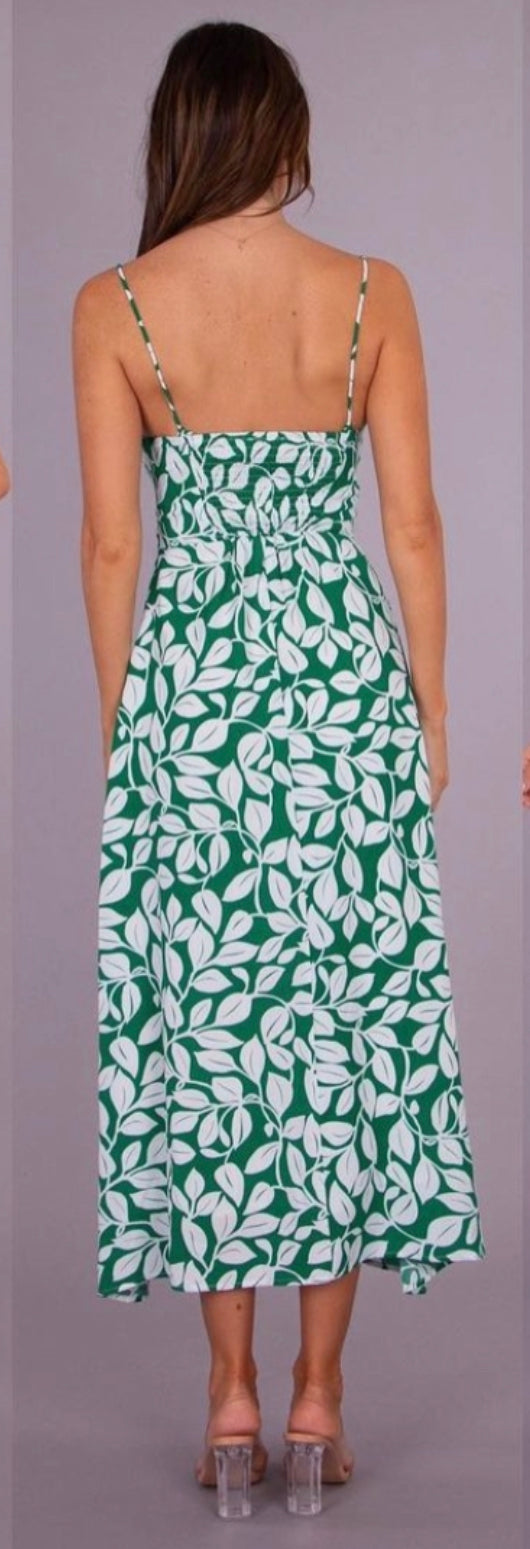 The  Vine Jade Midi Dress