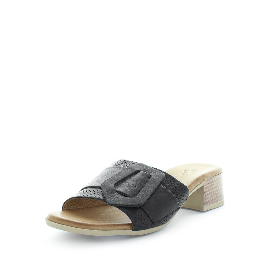 Hamali Black Leather Shoe