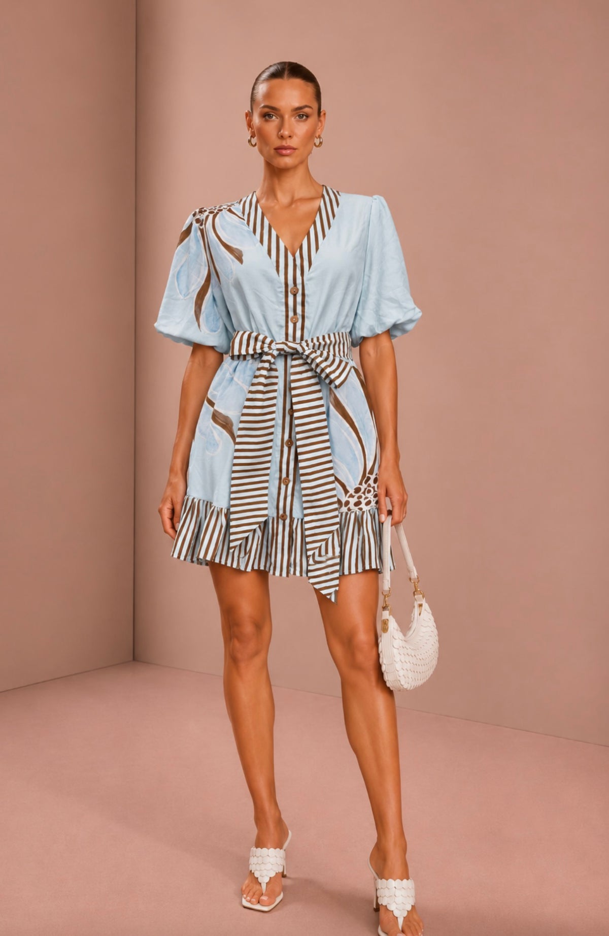 Ocean Breeze Mini Dress