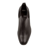 Wander Black Leather Boot