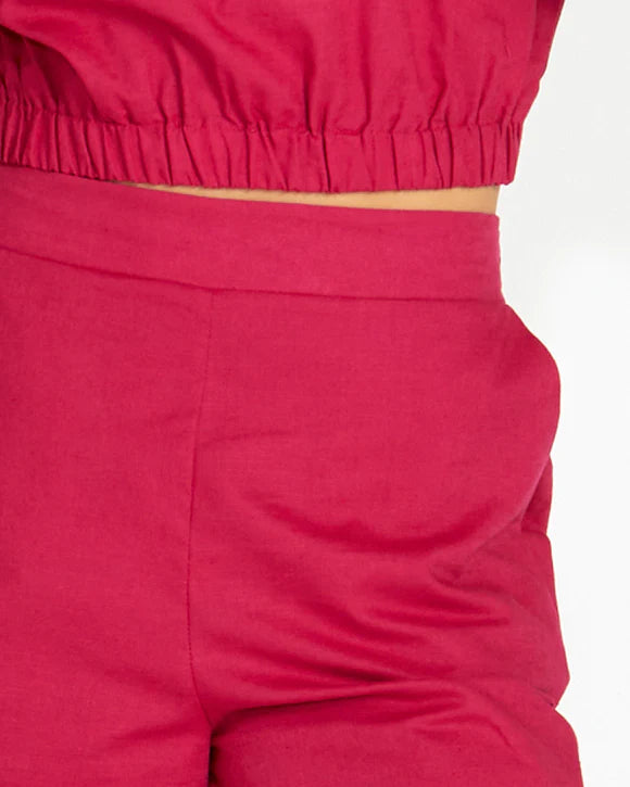Marnie Relaxed Pant Berry
