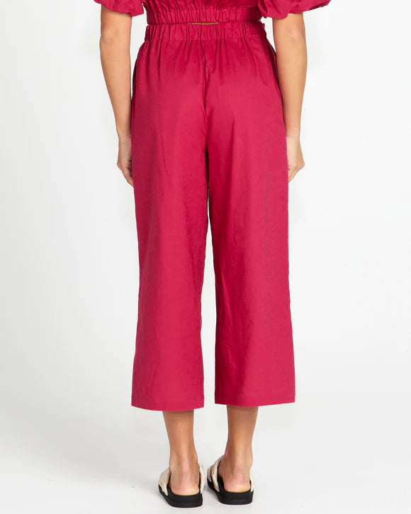 Marnie Relaxed Pant Berry