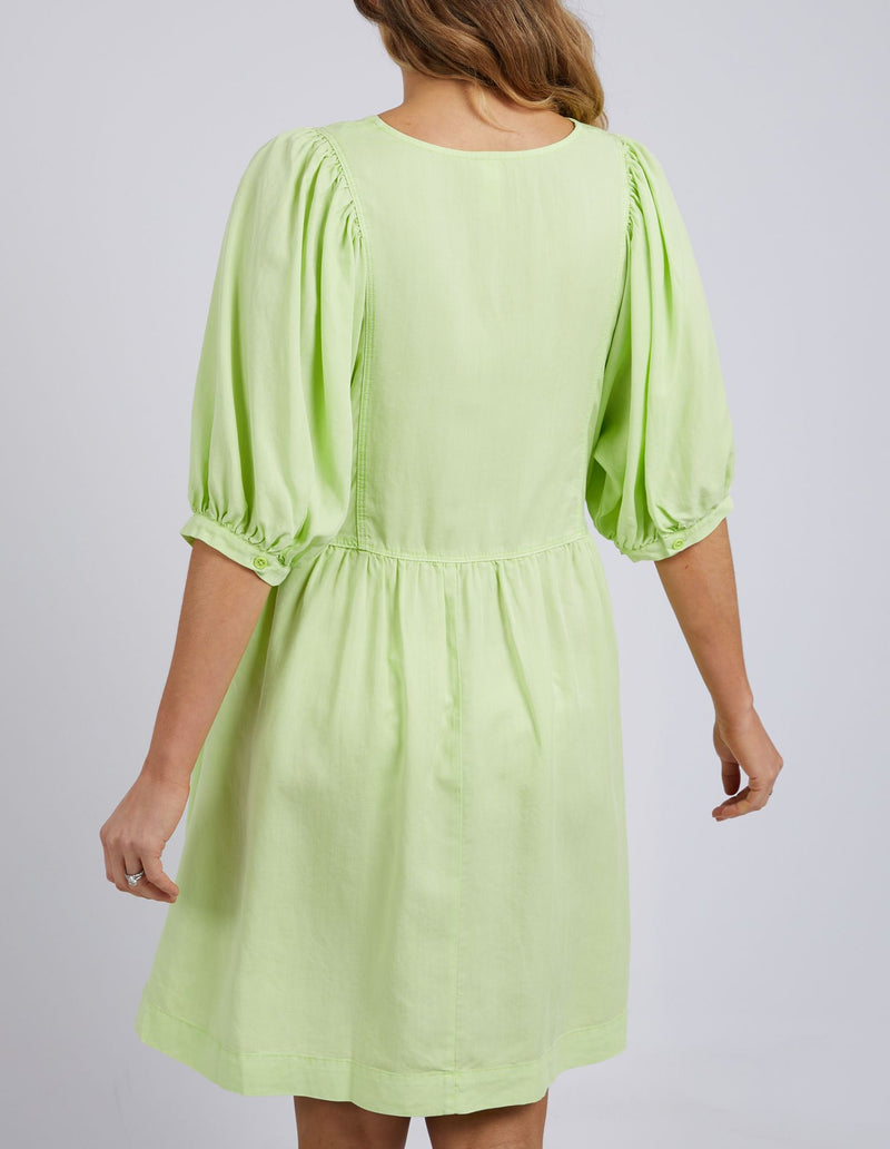 Bliss Key Lime Washed Dress
