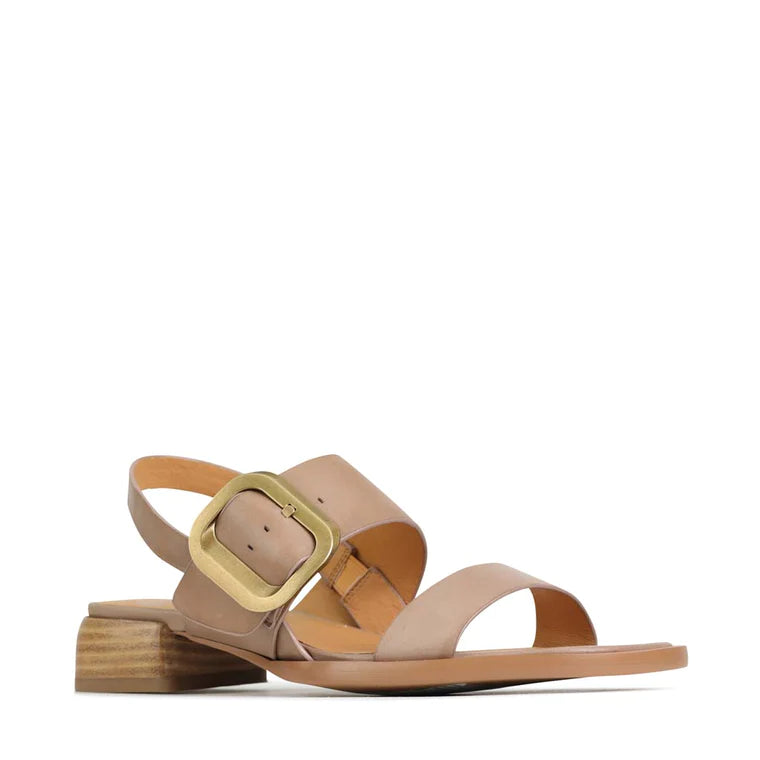 Tegean Taupe Leather Sandal