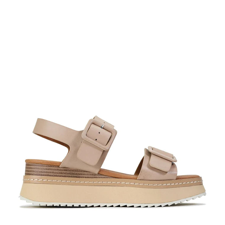 Tones Nude Leather Sandal
