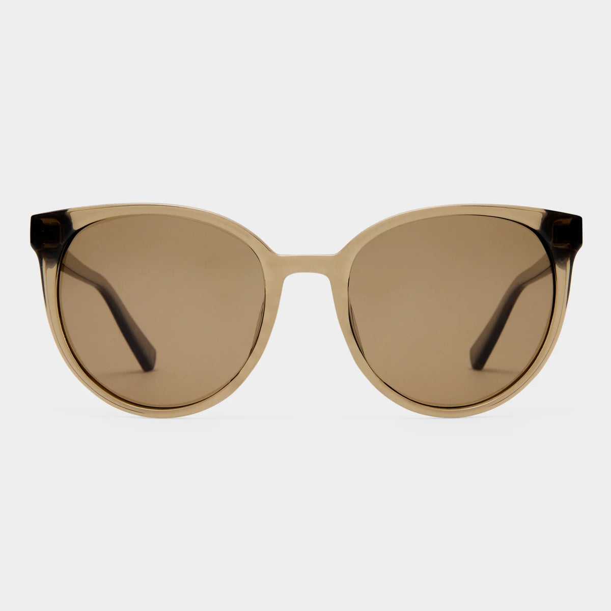 Le Specs Armada Cocoa Round Sunnies Polarized