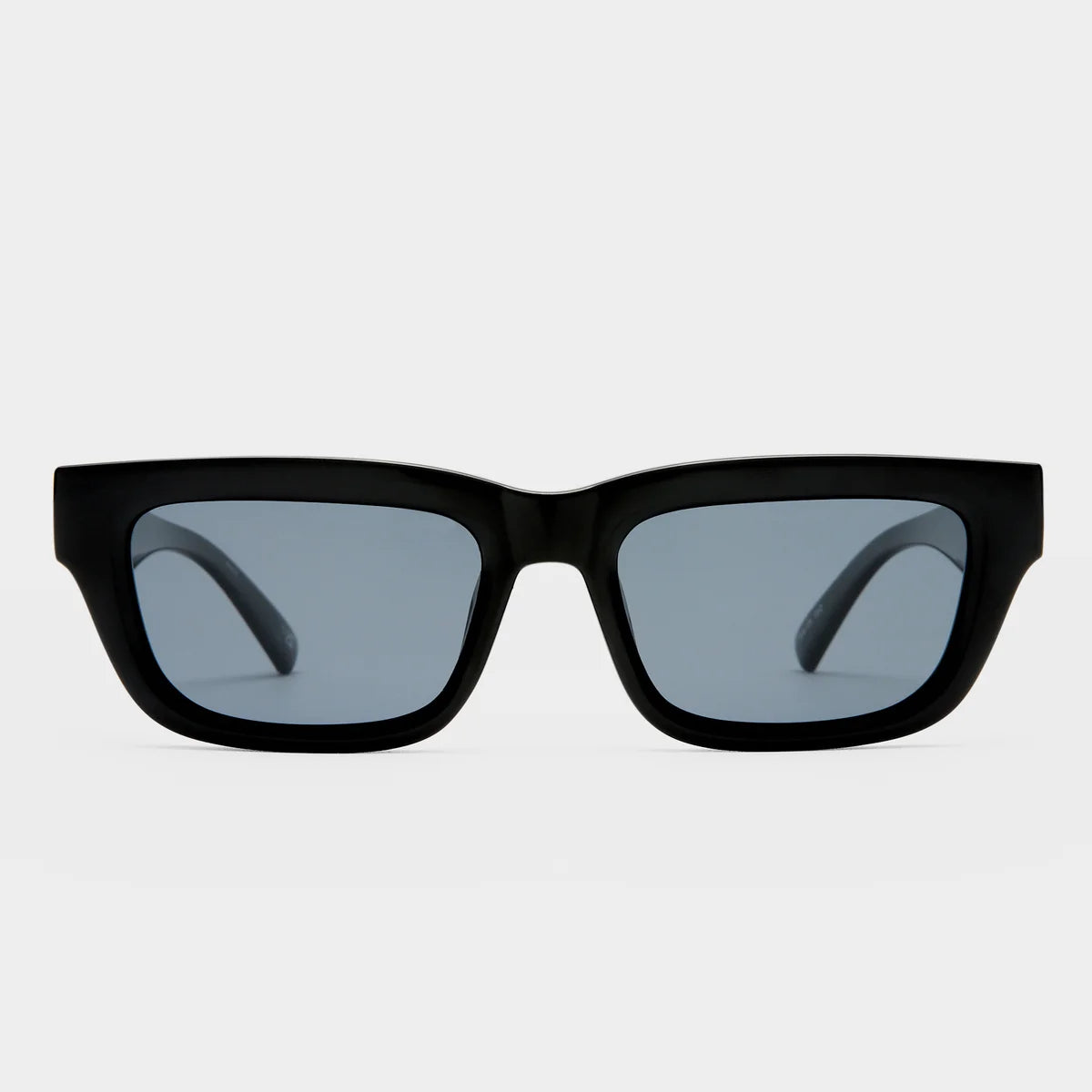Le Specs Le Castle Black Unisex D Frame Sunnies Polarized