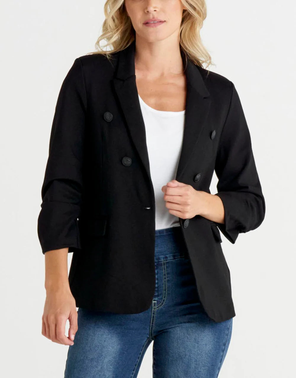 Voila Ponte Black Blazer
