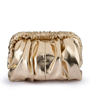 Olga Berg Betty Metallic Clutch Handbag various colours