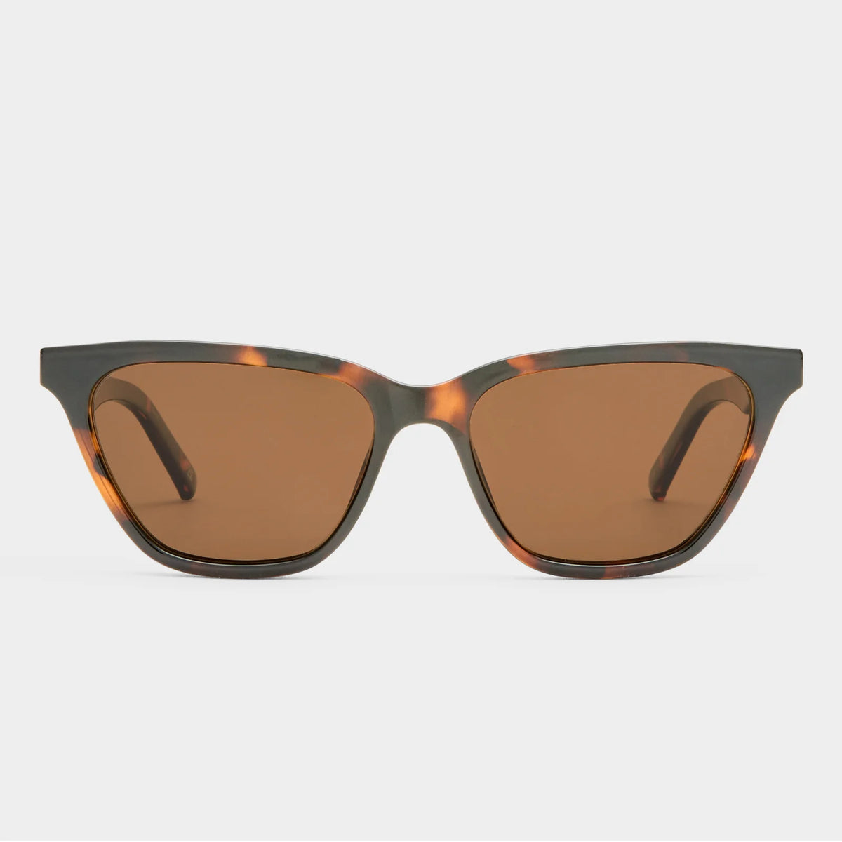 Le Specs Unfaithful Tort Cat Eye Sunnies Polarized