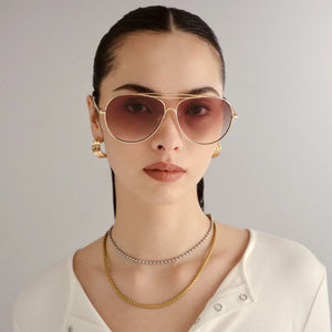 Le Specs Abracadabra Gold