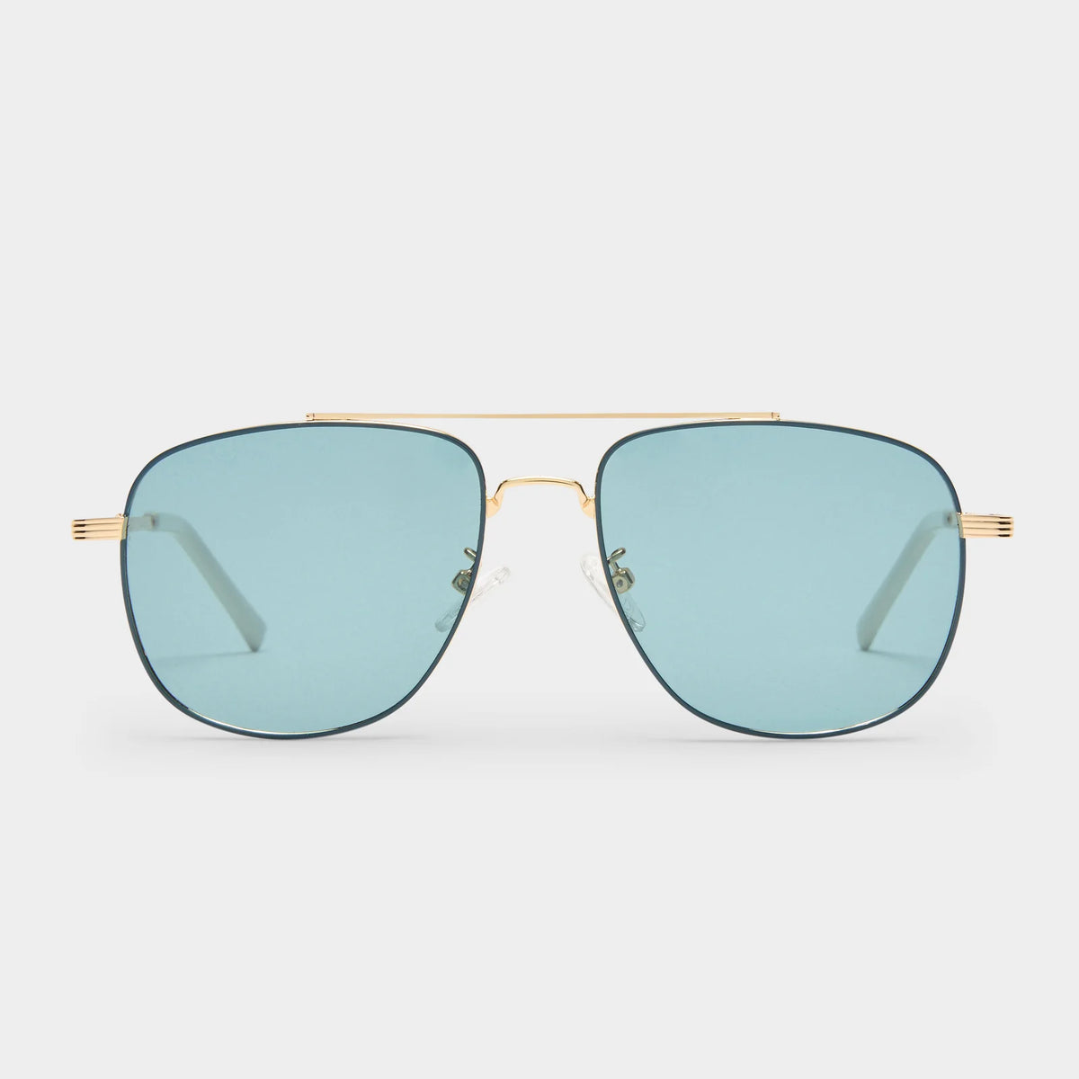 The Charmer Gold / Seafoam Polarized Sunglasses