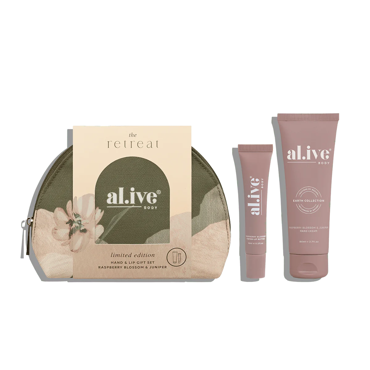 Al.ive The Retreat hand & lip Gift set