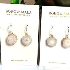Solar Quartz Earrings