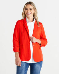 Merci Ponte Cherry Tomatoe Blazer