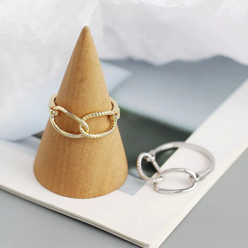 18K Gold Plated Dainty Ring