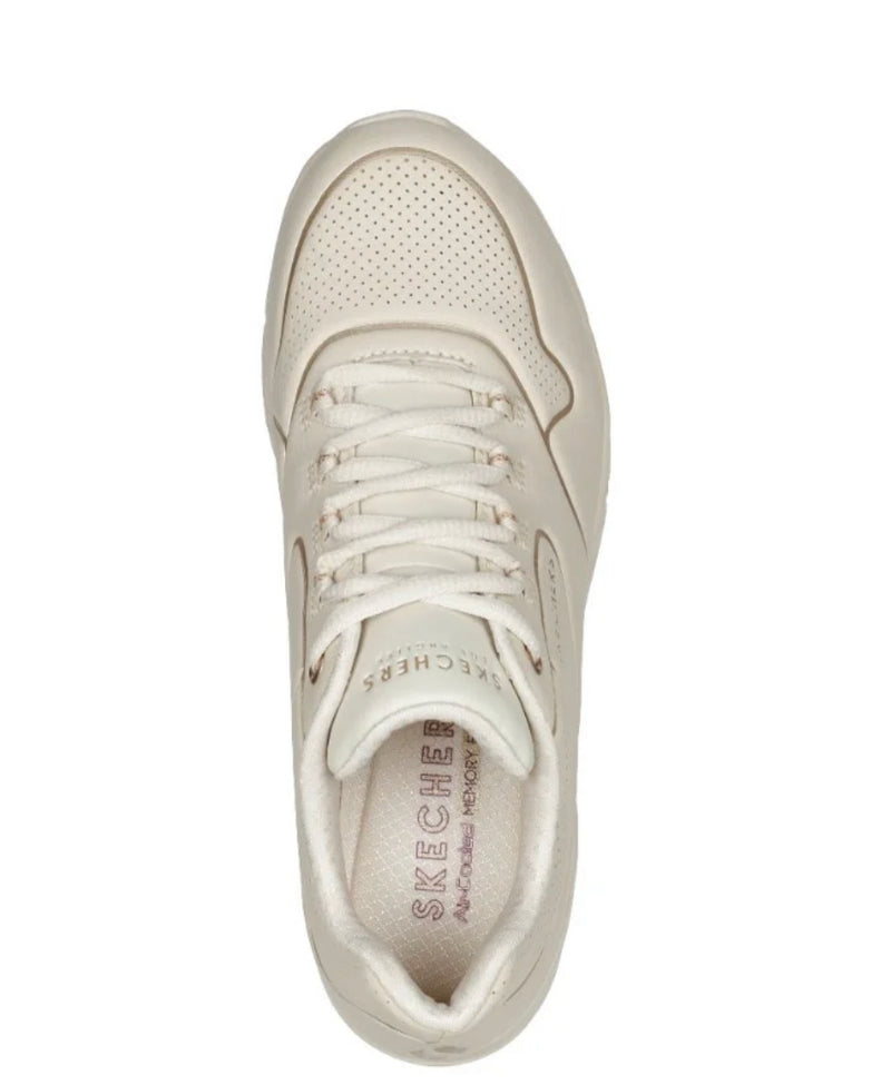 Skechers Off White Golden trim