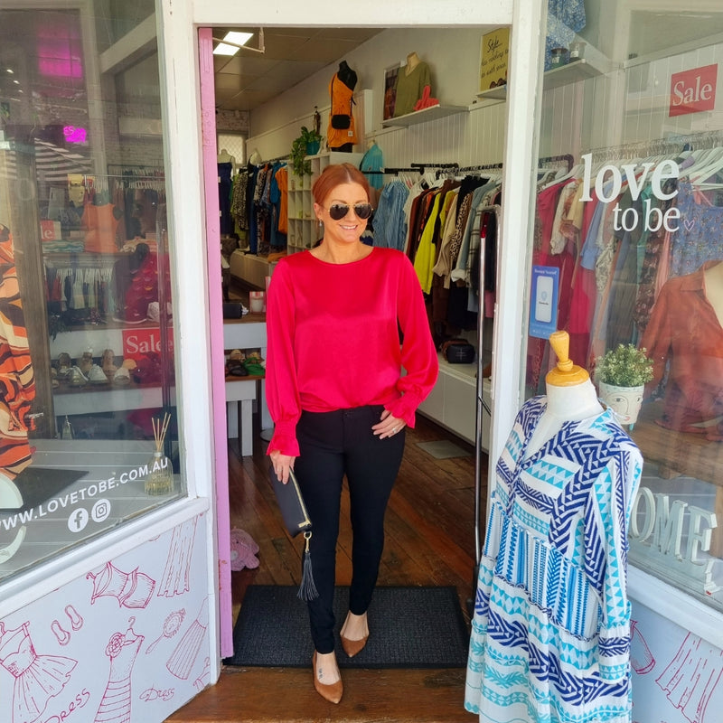Kirri Pink Top