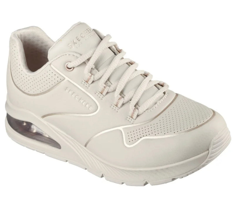 Skechers Off White Golden trim