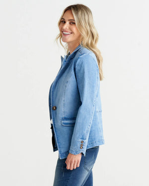 Becki Denim Blazer