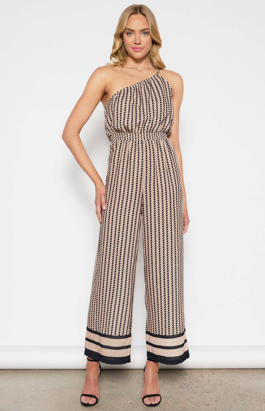 Janey Mocha Jumpsuit
