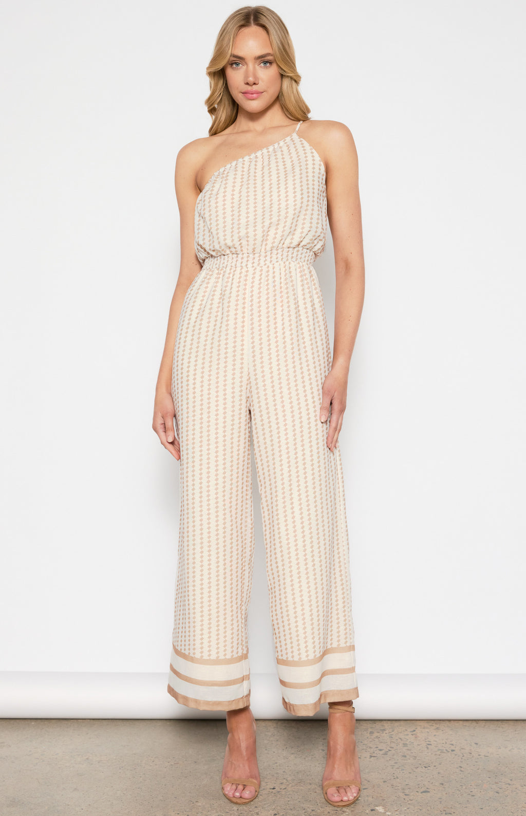 Janey Cream Jumpsuit