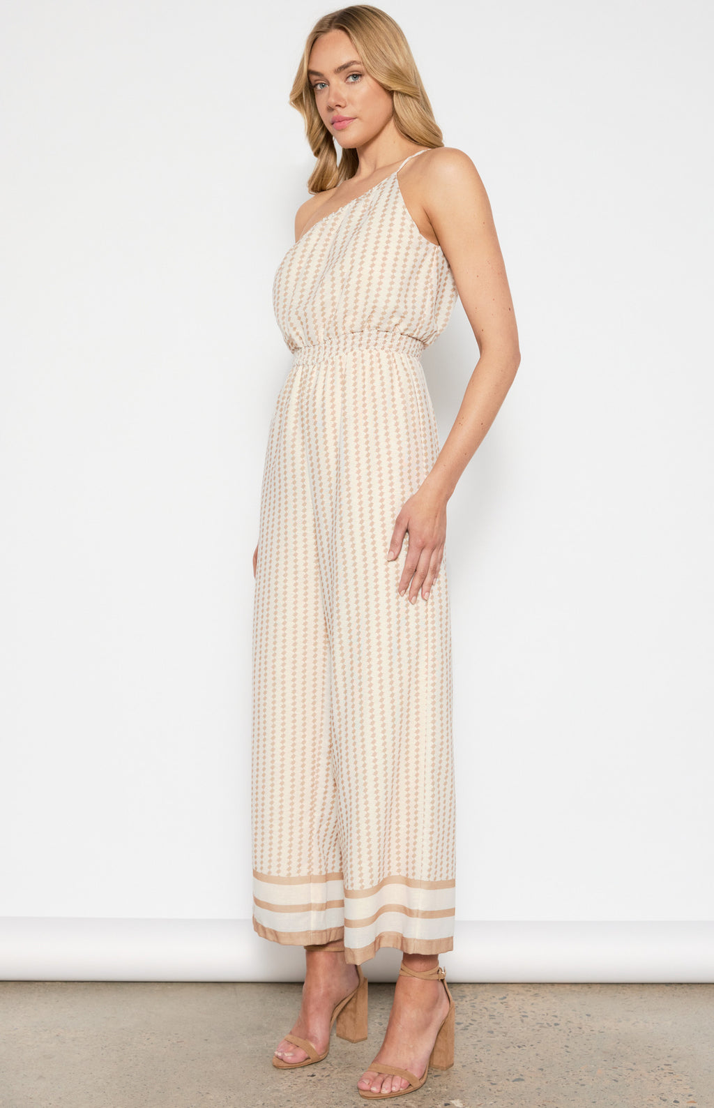 Janey Cream Jumpsuit