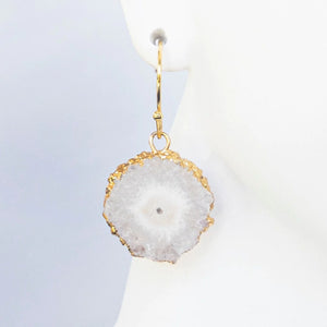 Solar Quartz Earrings