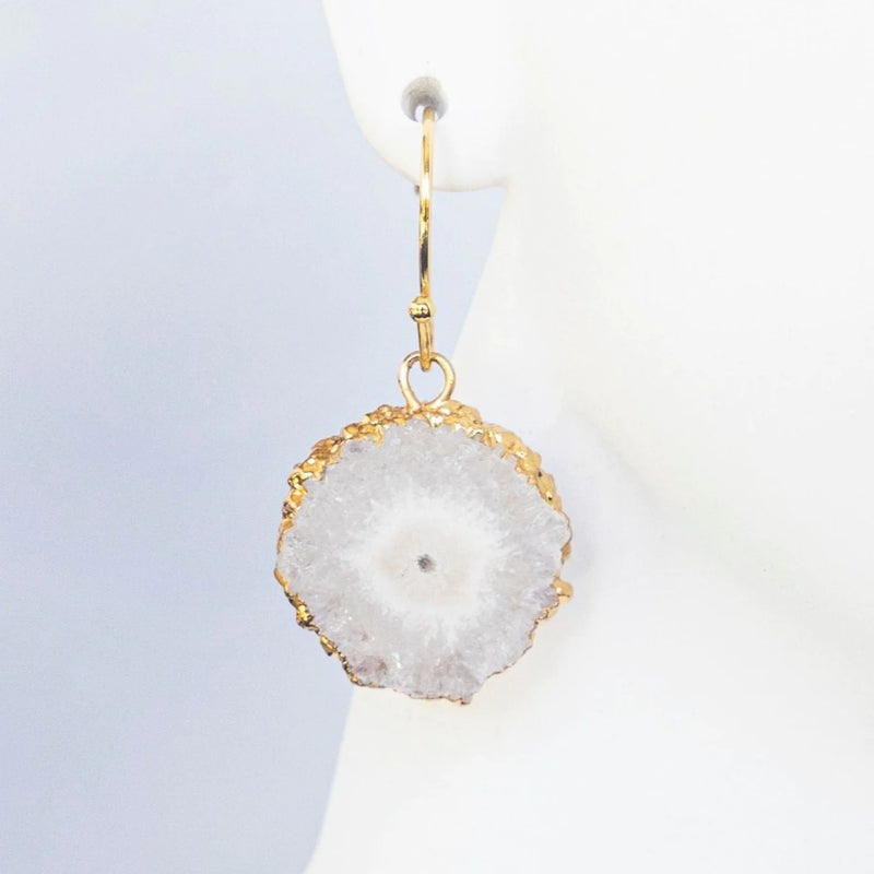 Solar Quartz Earrings