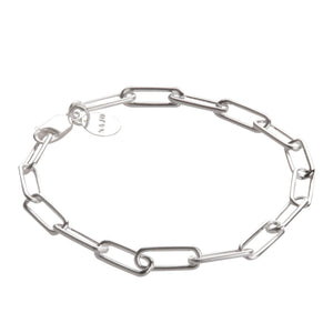 Vista Silver Chain Bracelet