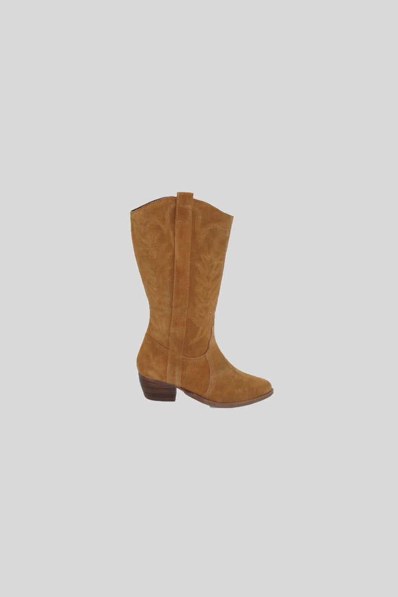 Tan Suede Dakota Boot