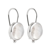 Garland Moonstone Silver Earrings