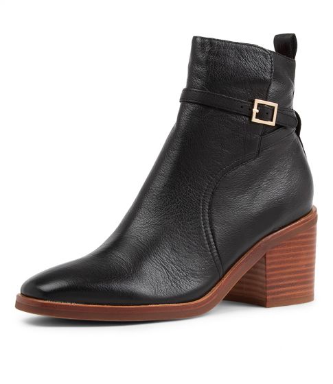 Neep Leather Black Boot