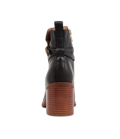 Neep Leather Black Boot