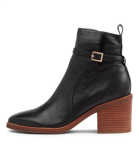 Neep Leather Black Boot